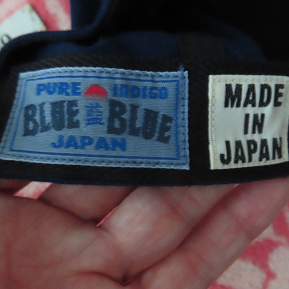 blue blue japan hat cap